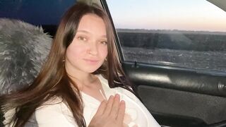 My Best Friend's Girlfriend Sucked My Dick In The Car For Only 10 dollars. What a Slut.