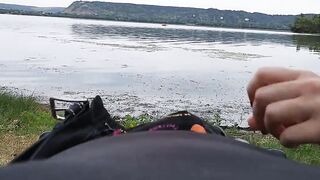 Public blowjob and anal on balcony - 3 image