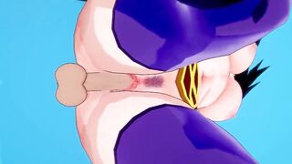 Sex with a giant Kayama Nemuri - 3D Hentai - 6 image