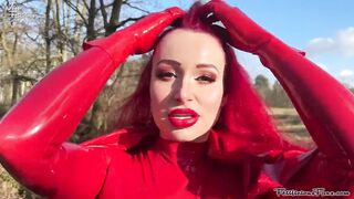 Latex Superhero Miss Fetilicious - 12 image