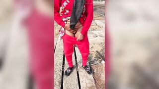 nomita bhabhi Peeing outdoors - 9 image