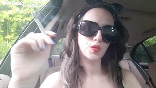 Sage Eldritch Red Lipstick Cigarette Smoking: Inhales & Exhales - 12 image