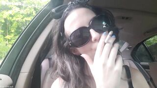 Sage Eldritch Red Lipstick Cigarette Smoking: Inhales & Exhales - 4 image