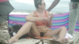 Caribbean Nude Beach Cuckold Voyeur Vacation!!! Free Sample - 6 image