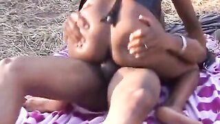 Tied ebony German whore tied up outdoors and fucked hard - 15 image
