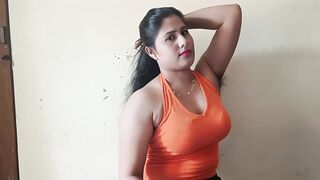 Indian roommate takes me hard in missionary then pull my hair while - 12 image