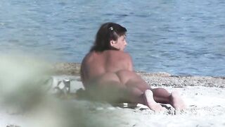 Uninhibited voyeur on Es Trenc beach - 13 image