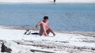 Uninhibited voyeur on Es Trenc beach - 3 image