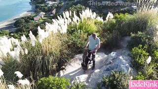 Cute Blonde Girl Blowjob, Fucking And Facial Outdoor Near Beach - 5 image