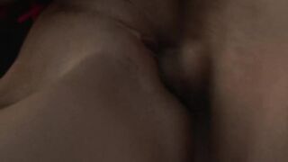 Everyone is physically connected in the threesome