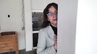ENF Latina Teen reporter stripped - 4 image