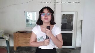 ENF Latina Teen reporter stripped - 8 image