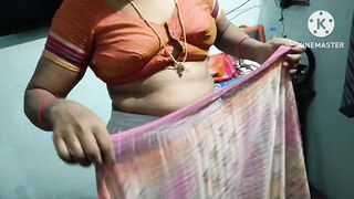 Telugu Andra aunty sorry wearing - 11 image