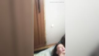 Real homemade amateur couple. I'm fucking an 18 year old beauty on the bed - 8 image