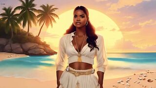 Ai-generated Couple Fucking on the Beach While I Sing. - 13 image
