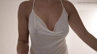I flash my tits while walking down the hotel corridor - 7 image