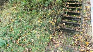 Naked tits on the railway line - 3 image