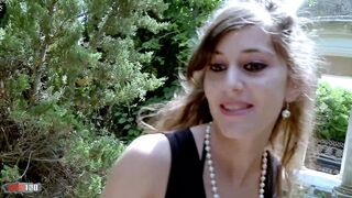 Exterior Sex with the Very Cute Little Frenchman Prisca