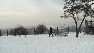 Blonde Bitch get fucked Outdoor - 11 image