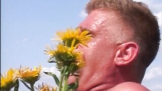 Mature with Small Tits Ass Fucked Outdoors and Cumshot in Mouth by Big Vintage Cock - 6 image