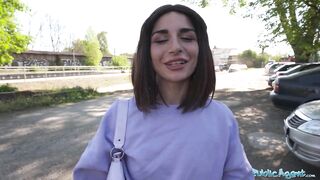 Public Agent He fucks a beautiful Italian babe who has a perfect Italian booty - 2 image