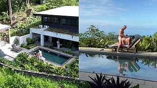 REAL Outdoors Public SEX with multiple angles and FACIAL CUMSHOT