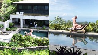 REAL Outdoors Public SEX with multiple angles and FACIAL CUMSHOT - 14 image