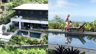 REAL Outdoors Public SEX with multiple angles and FACIAL CUMSHOT - 2 image