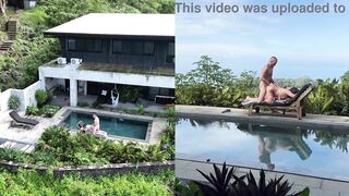 REAL Outdoors Public SEX with multiple angles and FACIAL CUMSHOT - 6 image