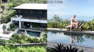 REAL Outdoors Public SEX with multiple angles and FACIAL CUMSHOT - 8 image