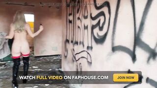 The Little Whore Undresses at the Old Stadium - 9 image