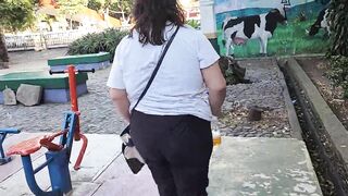 Gape my asshole with your cock and give me your cum and piss to drink it in public - 13 image