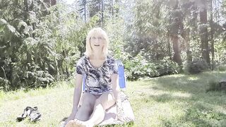 Suntanning in My Yard