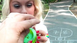 Jasmin Rouge - Outdoor blowjob - 6 image