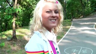 Jasmin Rouge - Outdoor blowjob - 7 image