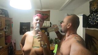 Compilation of Slurping Piss From Glass #3 - 14 image