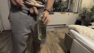 Compilation of Slurping Piss From Glass #3