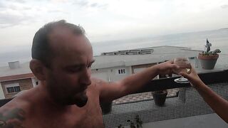 We drink our own pee from a glass - 12 image