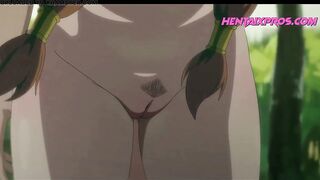 Fox lady turns on asian guy - Hot outdoor fucking - 10 image