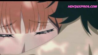 Fox lady turns on asian guy - Hot outdoor fucking - 7 image