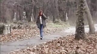 Cock-hungry Girl Gets Fucked in the Park in Public - 14 image