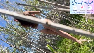 Spanish girl in denim short - 15 image