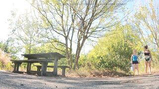 Picnic adventure with Elisabetta Zaffiro. We organize a dick suprise for her friend during a picnic afternoon. - 9 image