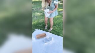 Picnic In Paradise With Busty Blondie Tru Kait - 7 image