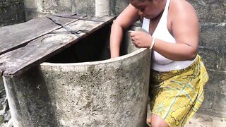Real outdoor Naija homemade porn - 1 image