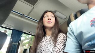 Public Cock Jerking Off On A Bus Full Of People - Made Him Cum Hard By Hand! - Cock Flashing