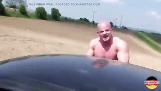 Fit Blonde Was Running and Got Picked up for a Fuck by the Road - 8 image