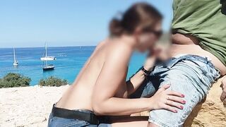 stepdaughter's naked walk and public blowjob - 12 image