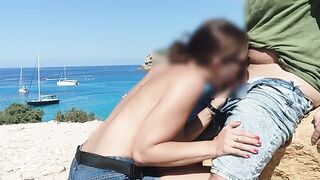 stepdaughter's naked walk and public blowjob