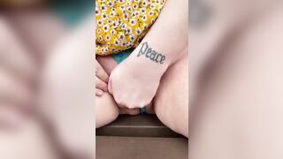 Fingering myself in a park - 13 image